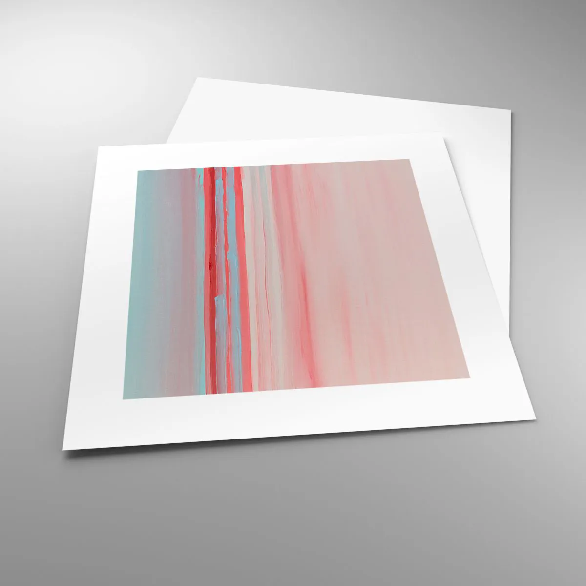 Poszter - Absztrakció hajnalban - 30x30 cm