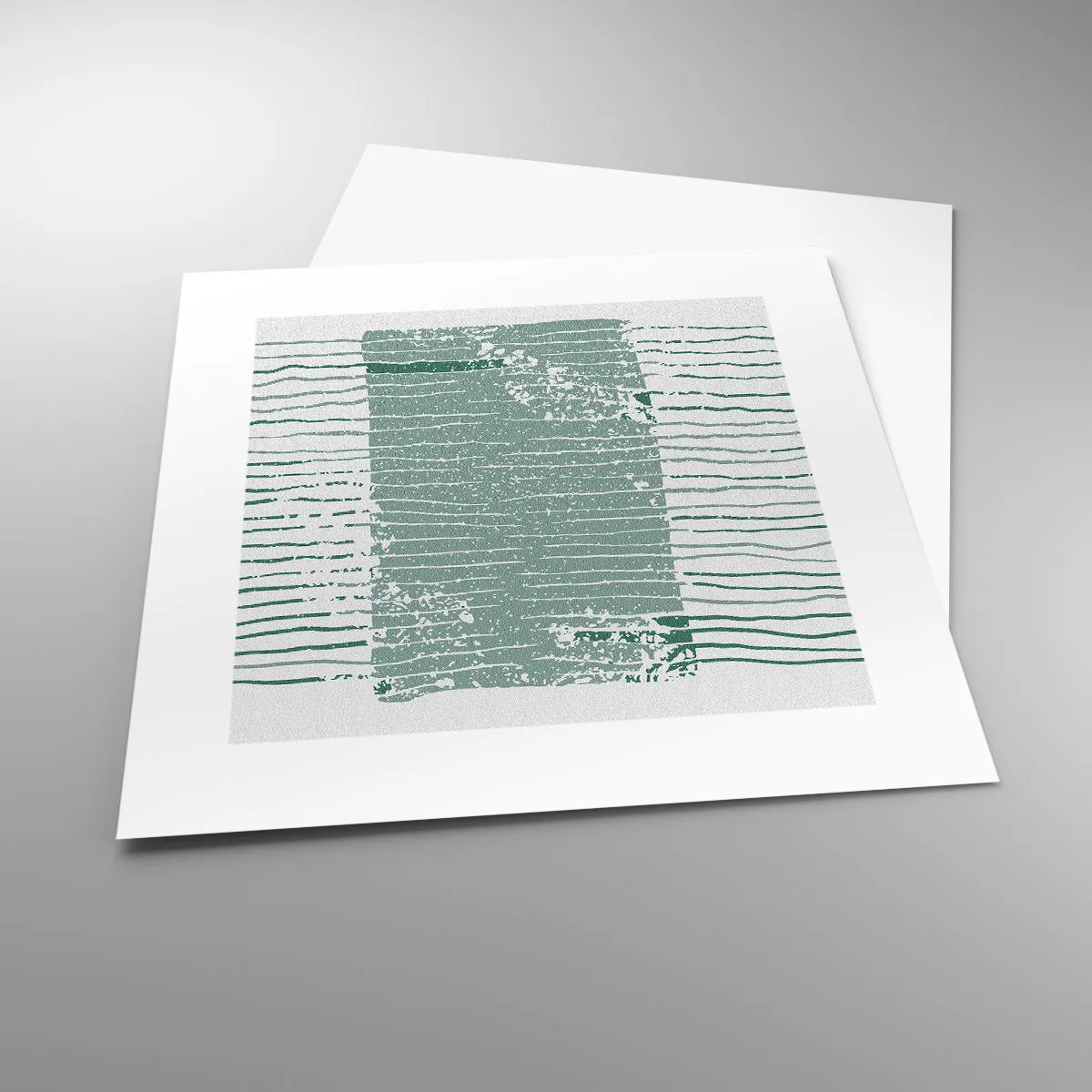 Poster - Astrazione marina - 30x30 cm