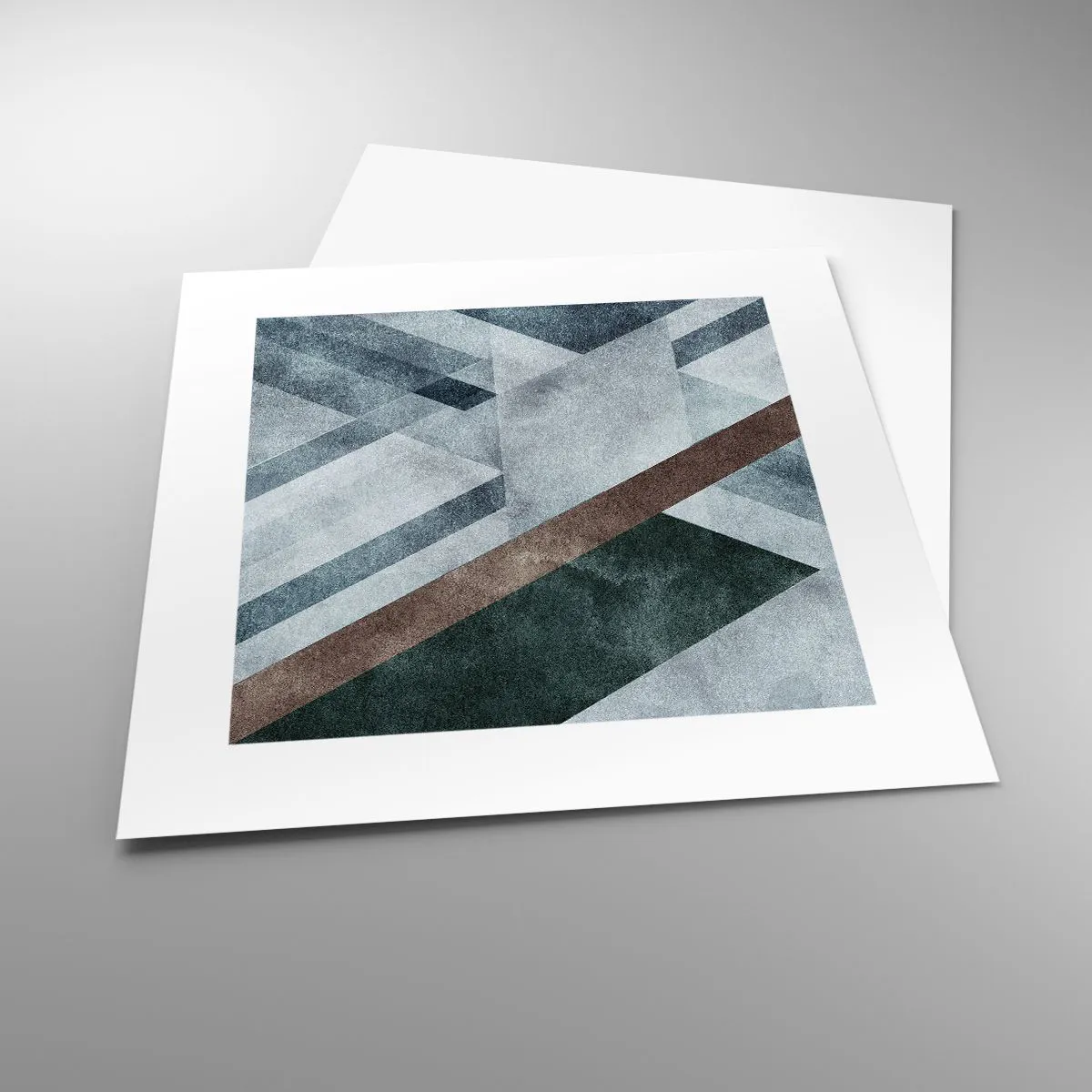 Poszter - A geometria kifinomult eleganciája - 30x30 cm