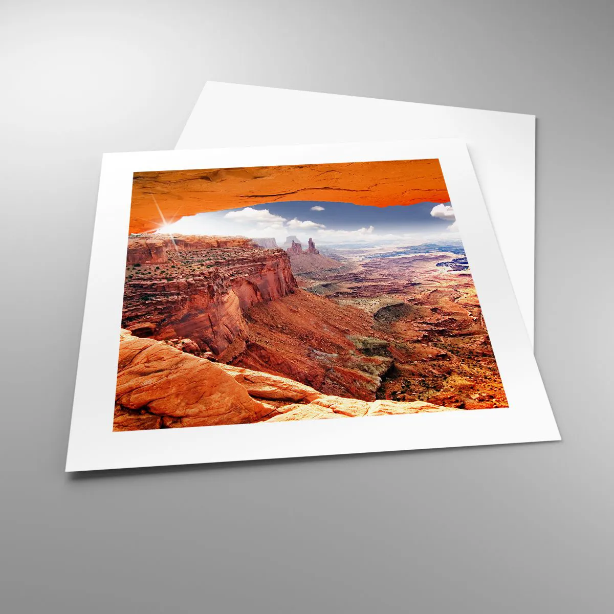 Poster - Sculptat de natura însăși - 40x40 cm