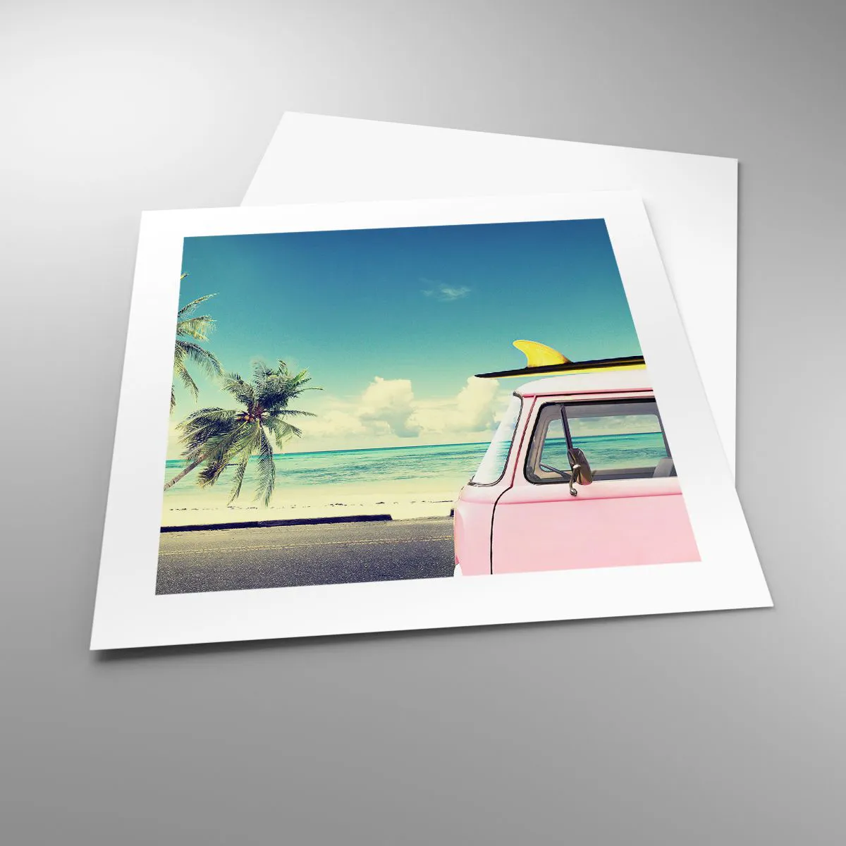 Poszter - Ideje elkezdeni a nyaralást - 40x40 cm