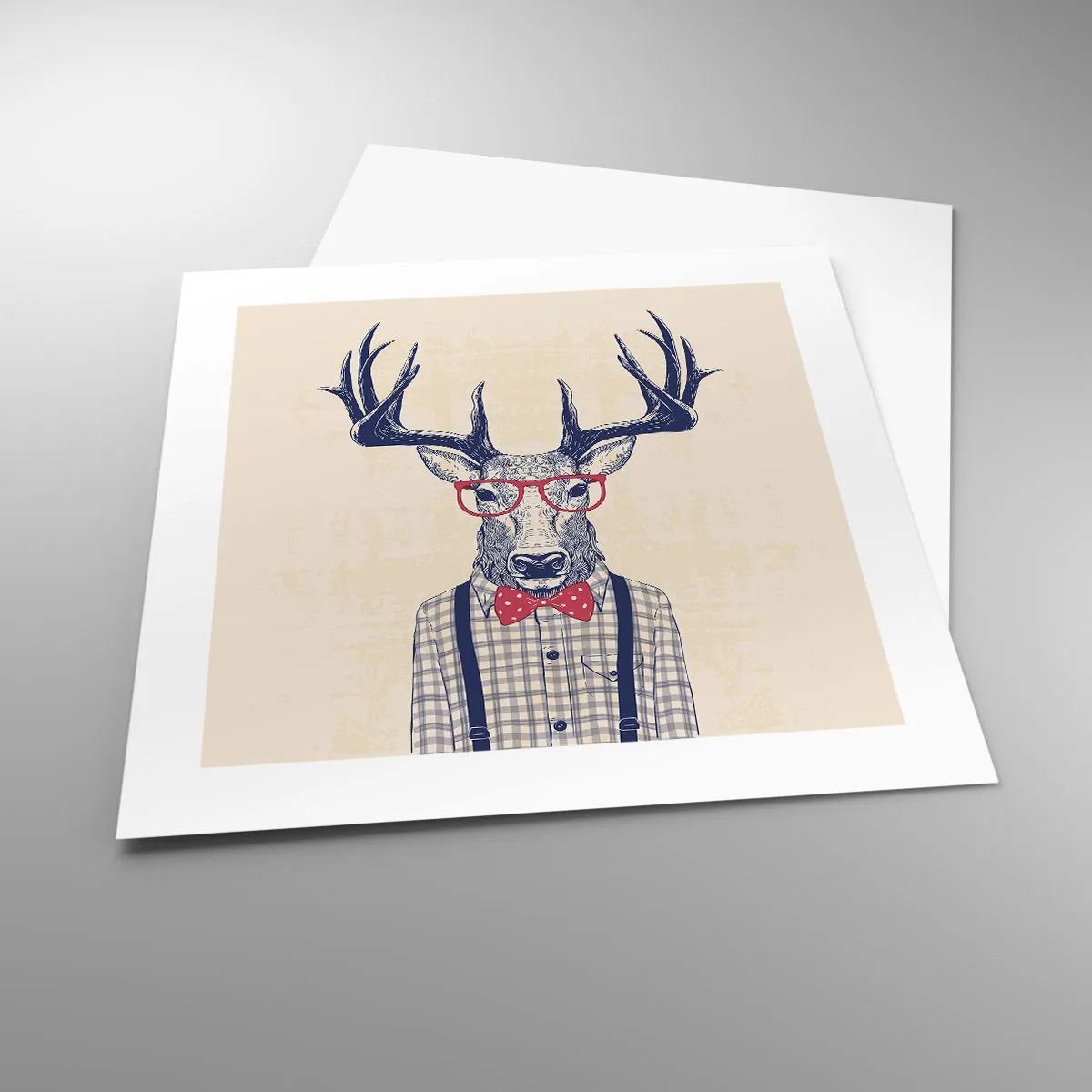 Plakát - Zábavná extravagance - 40x40 cm