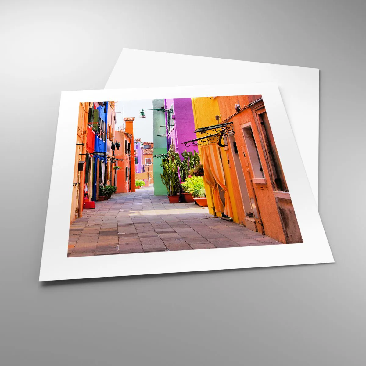 Poster - Angolo multicolore - 40x40 cm