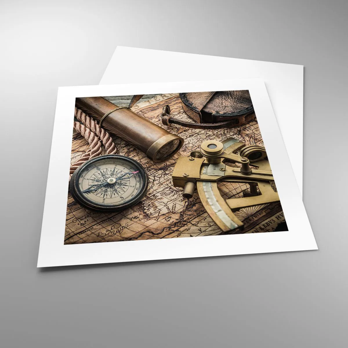Póster - Establecer un rumbo - 40x40 cm
