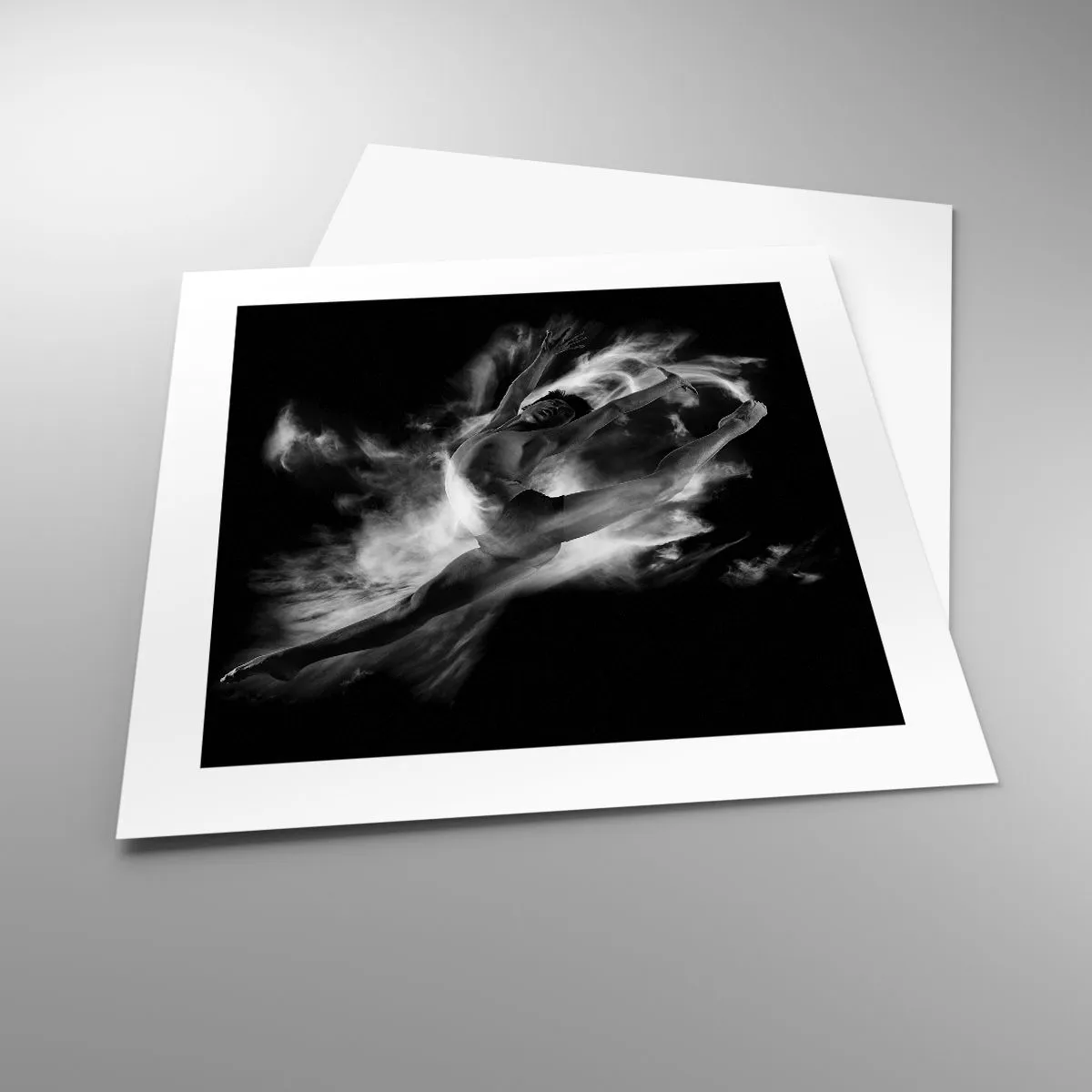 Poster - Oprit în zbor - 40x40 cm