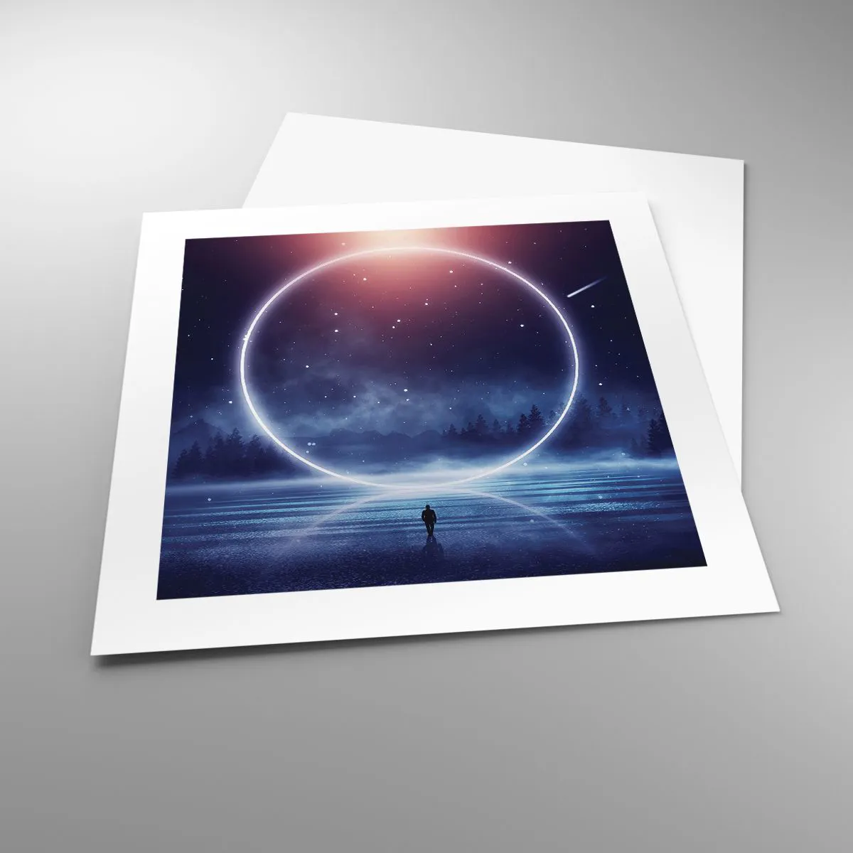 Affiche - Poster - Ils sont déjà là... - 40x40 cm