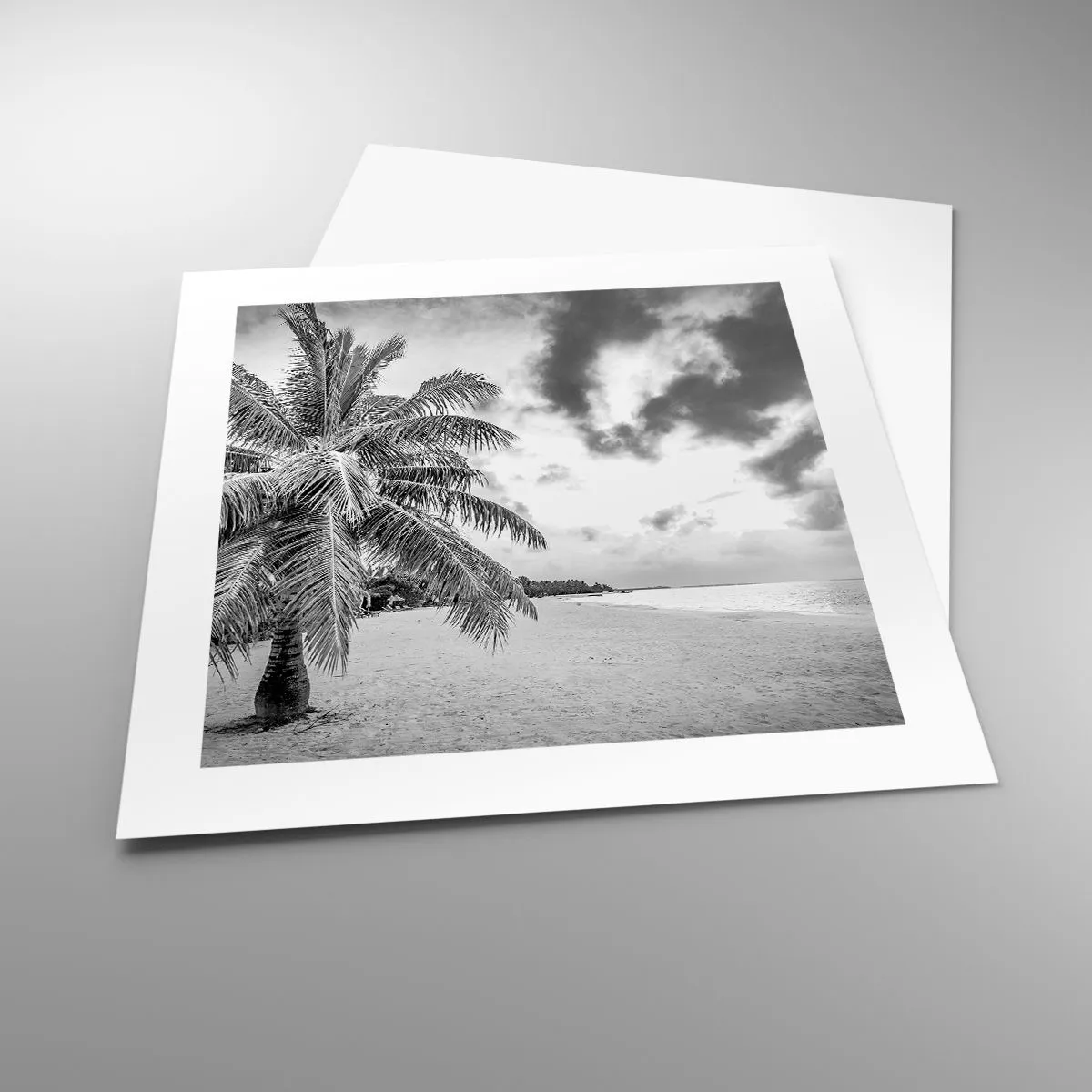 Affisch - När du längtar efter ensamheten... - 40x40 cm