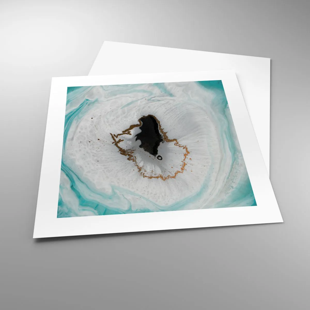 Affisch - Att tränga in - 40x40 cm