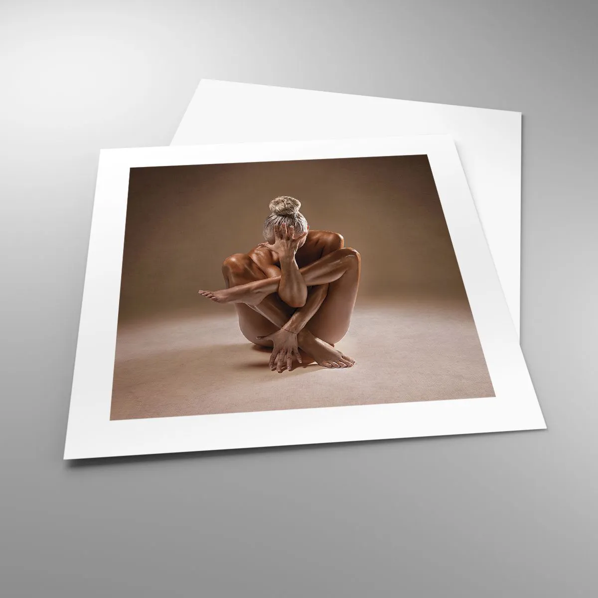 Plakat - Enhed mellem krop og ånd - 40x40 cm