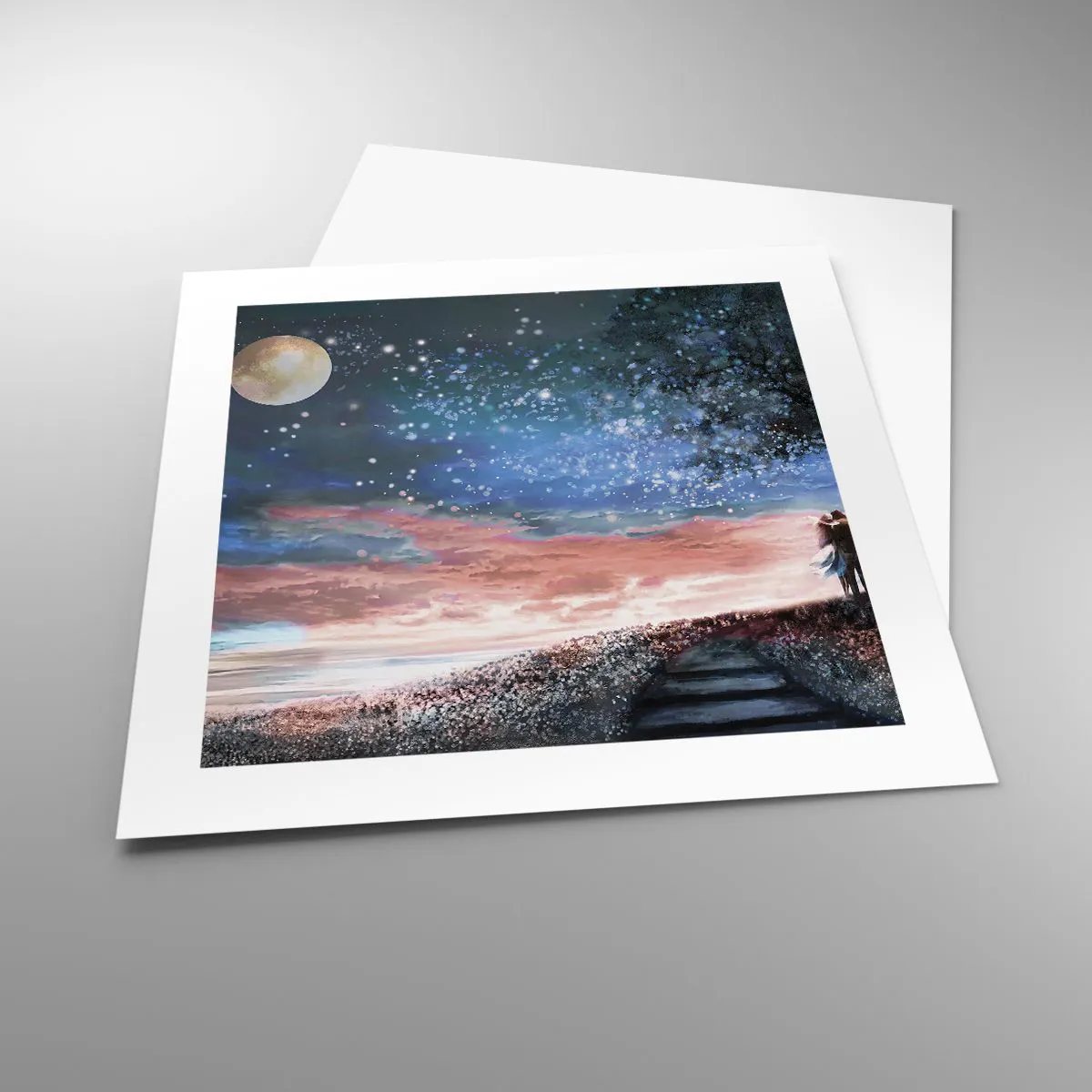 Plakát - Hvězdicovité představení - 40x40 cm