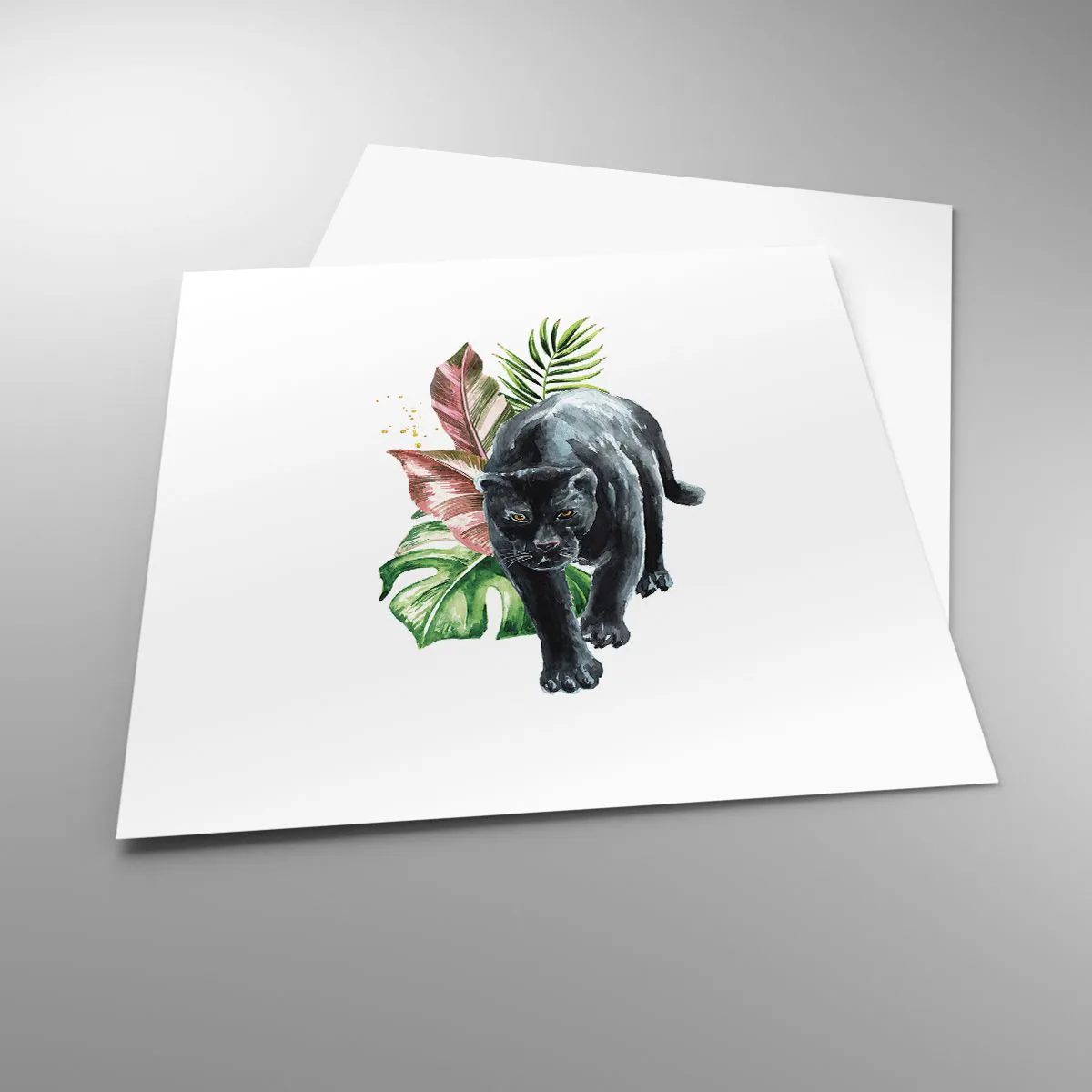 Plakát - Zběsilost v srdci - 40x40 cm