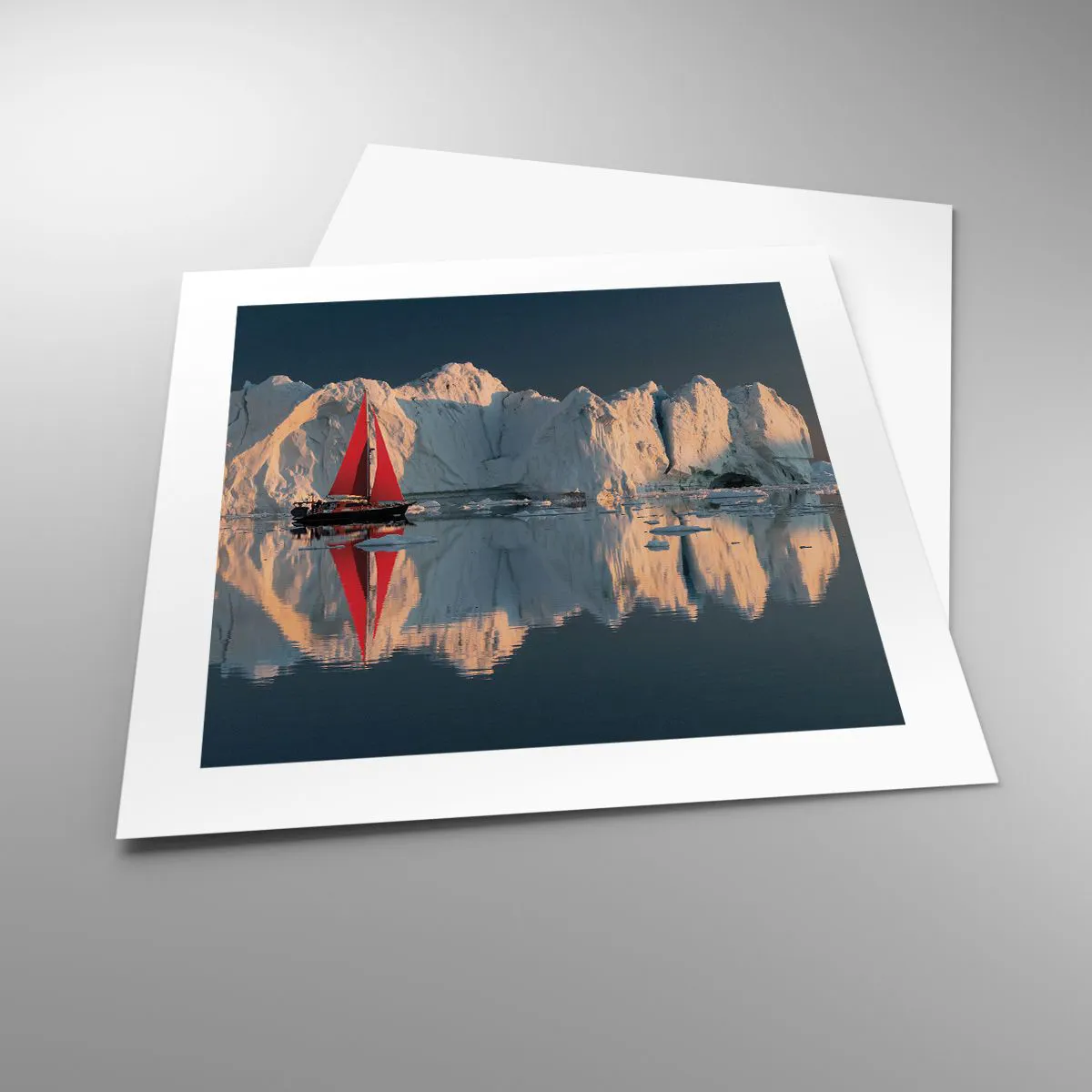 Plagát - Na okraji sveta - 40x40 cm