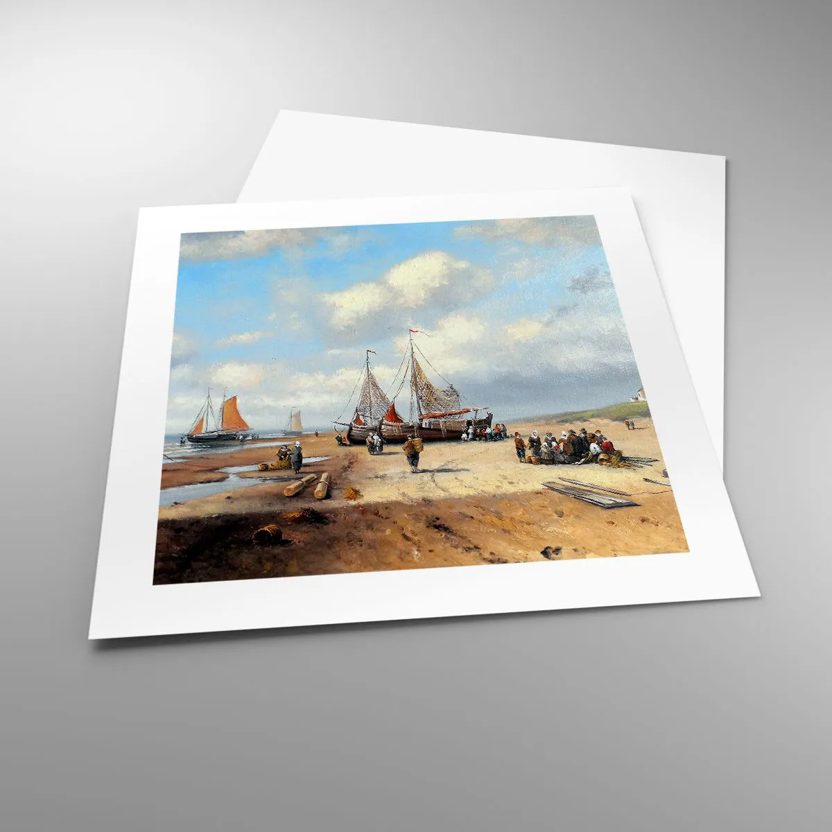 Affiche - Poster - Après une capture réussie - 40x40 cm