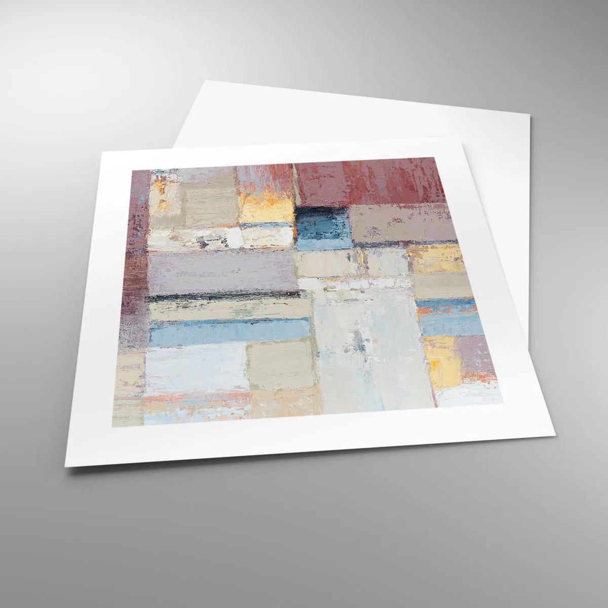 Poster - Liniștea geometriei - 40x40 cm