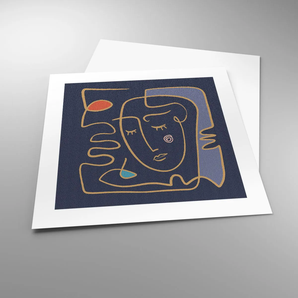 Póster - En un maravilloso sueño - 40x40 cm