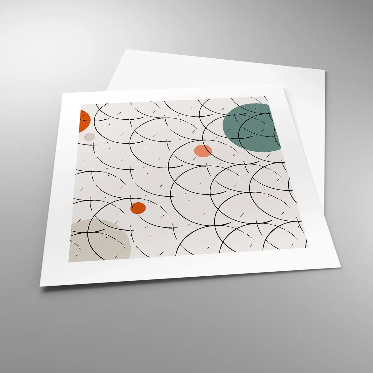 Póster - Con espíritu pop-art - 40x40 cm