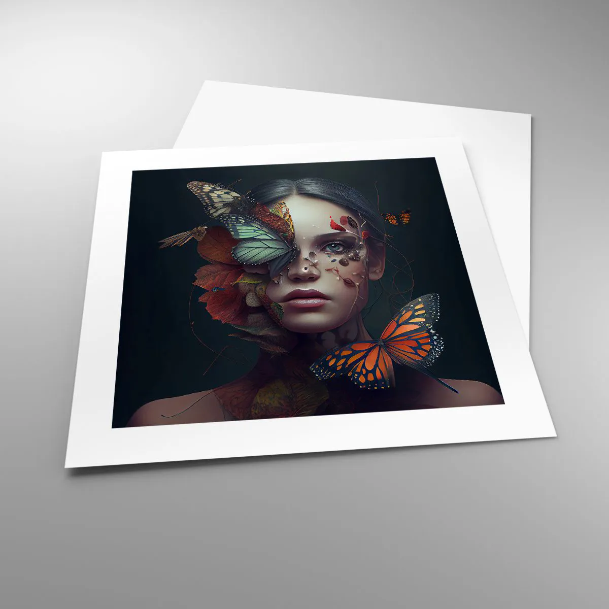 Poster - Wunderbare Metamorphose - 40x40 cm
