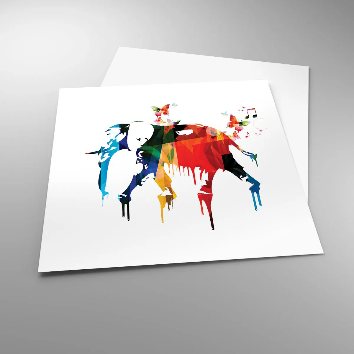 Poszter - Bárki tud táncolni - 50x50 cm