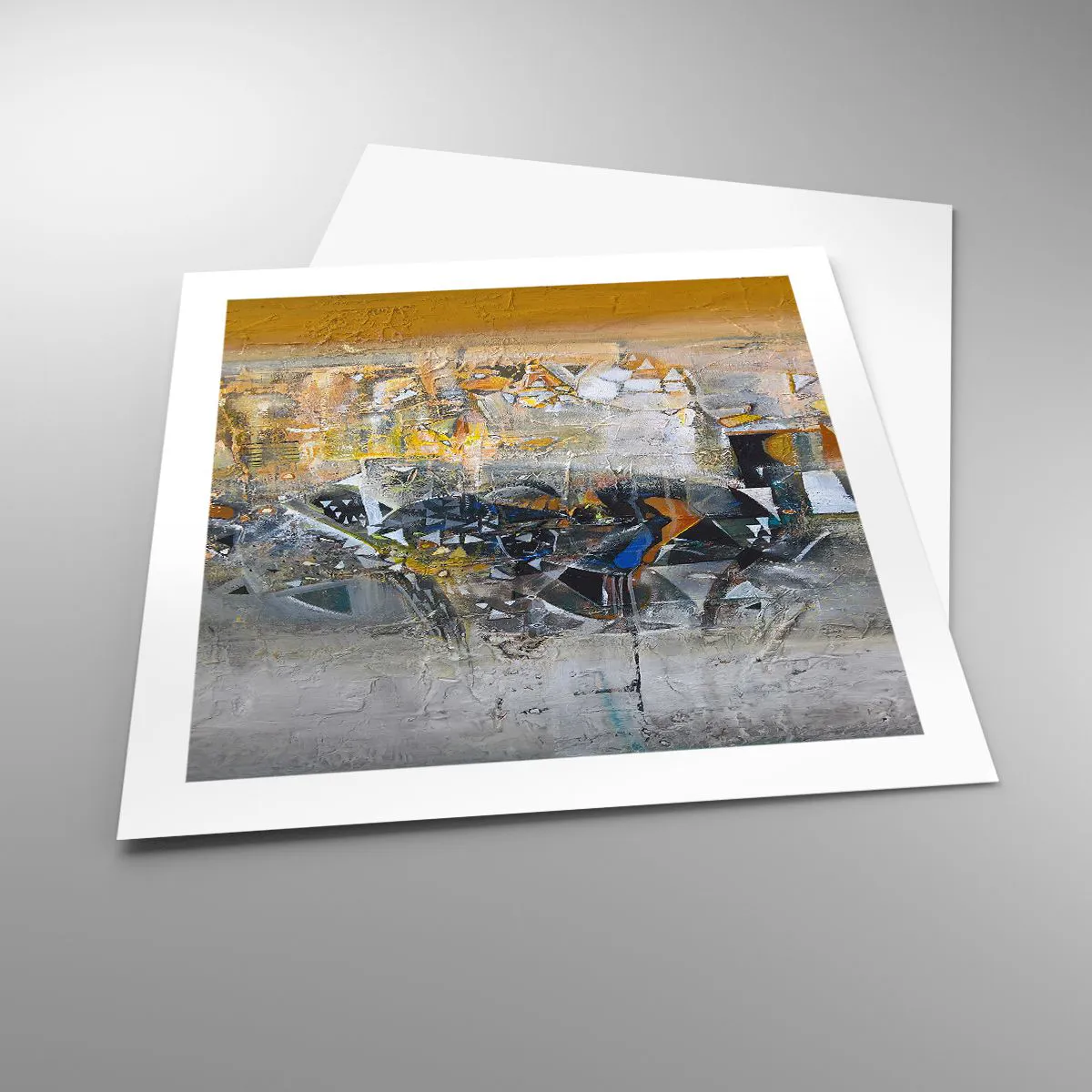 Poster - Alles komt goed - 50x50 cm