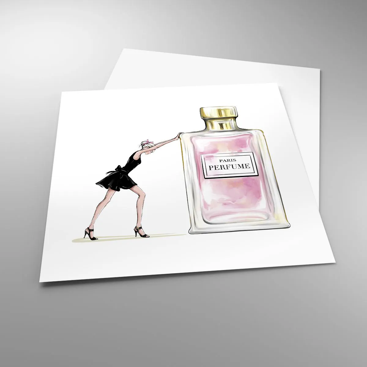 Plakat - Esencja kobiecości - 50x50 cm