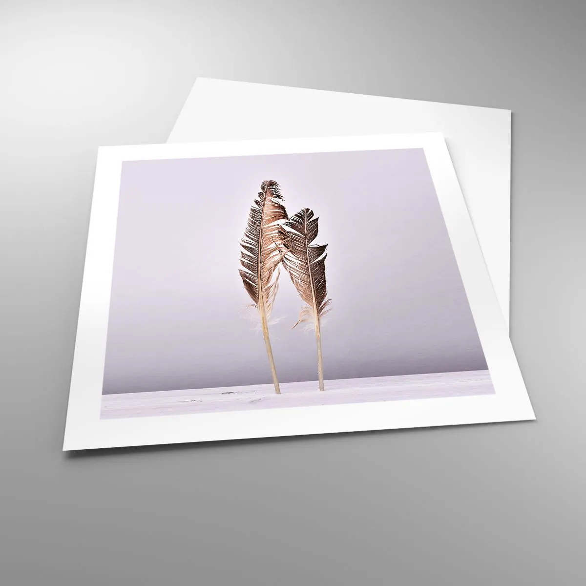 Poster - Against Nothingness - 50x50 cm