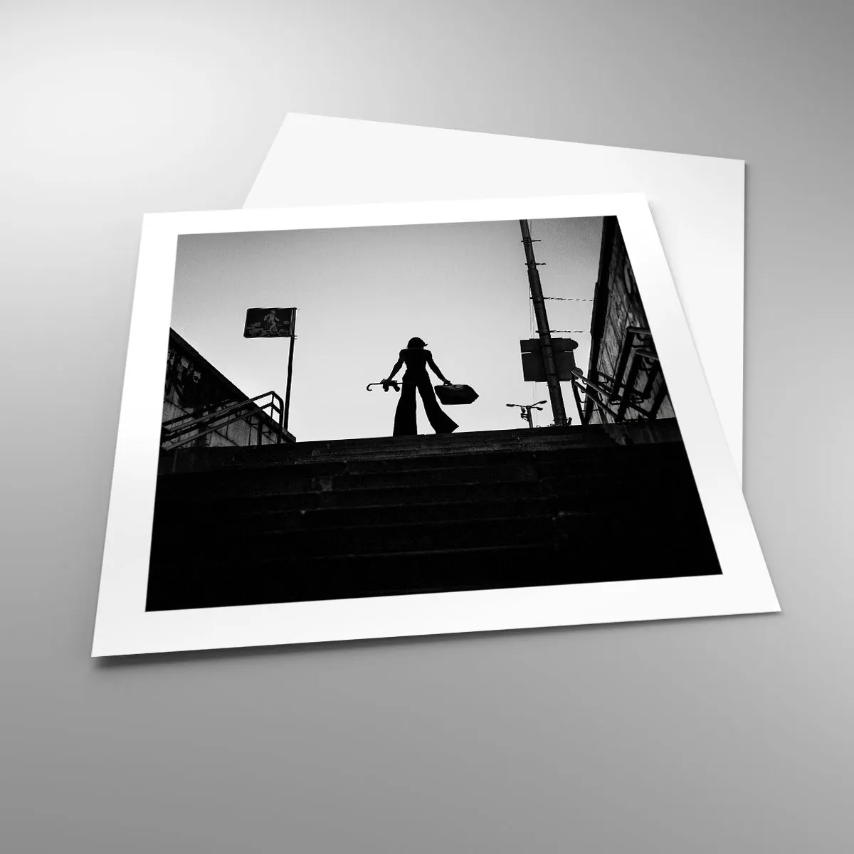 Affisch - Stadsvandring - 50x50 cm