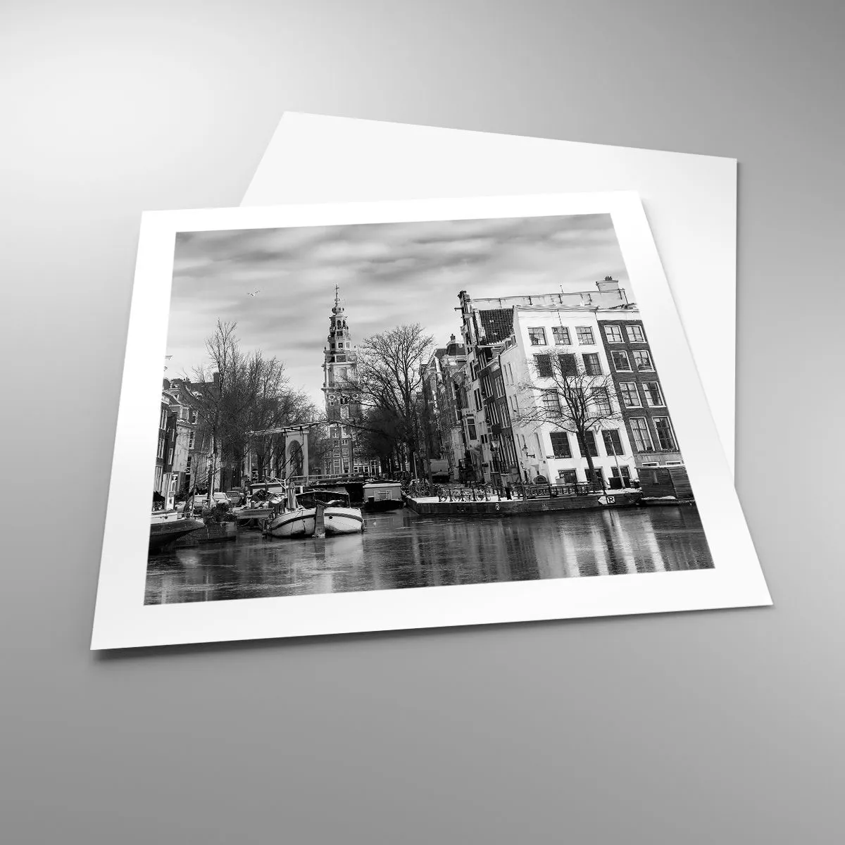 Poszter - Amszterdami hangulat - 50x50 cm