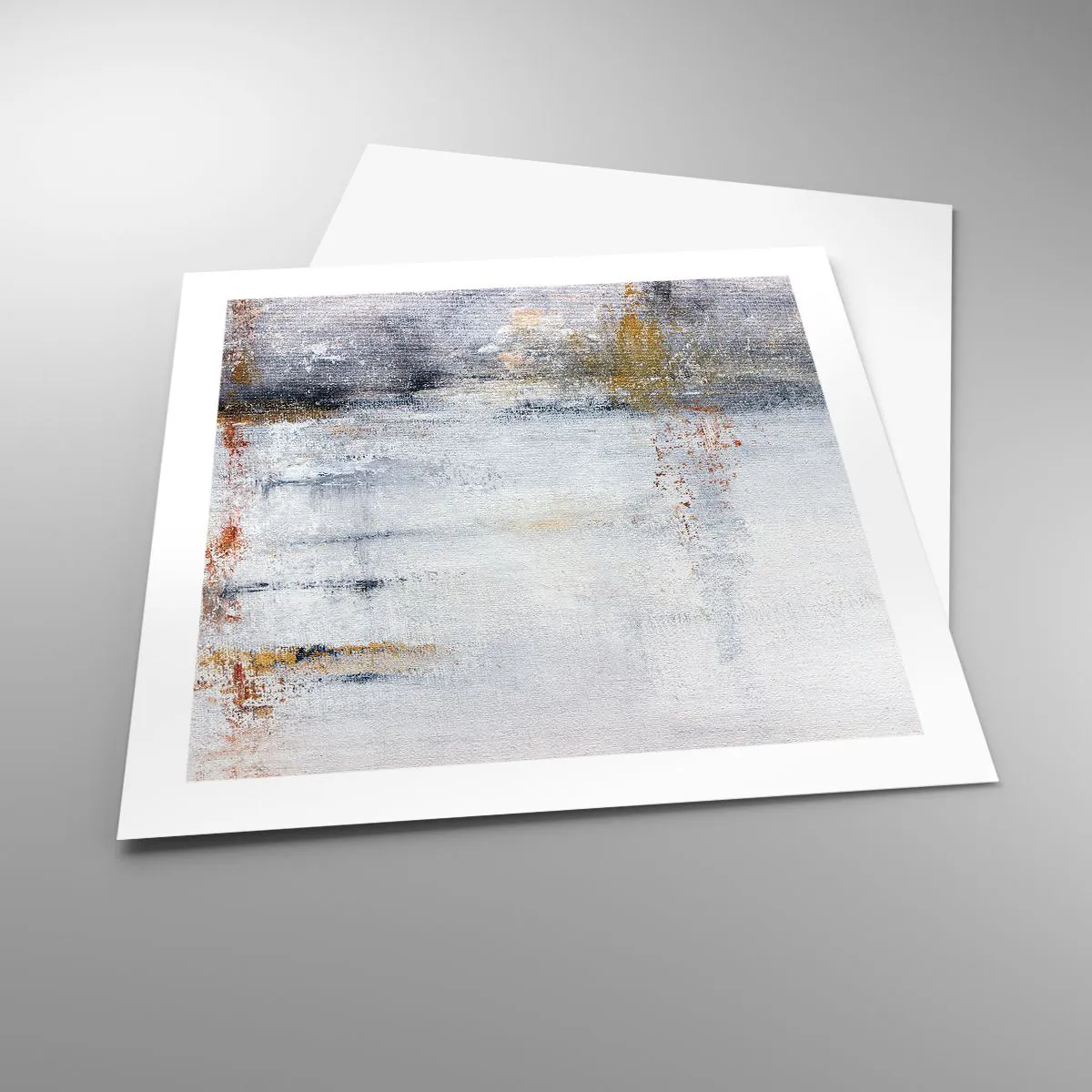 Plakat - Za powietrza zasłoną - 50x50 cm