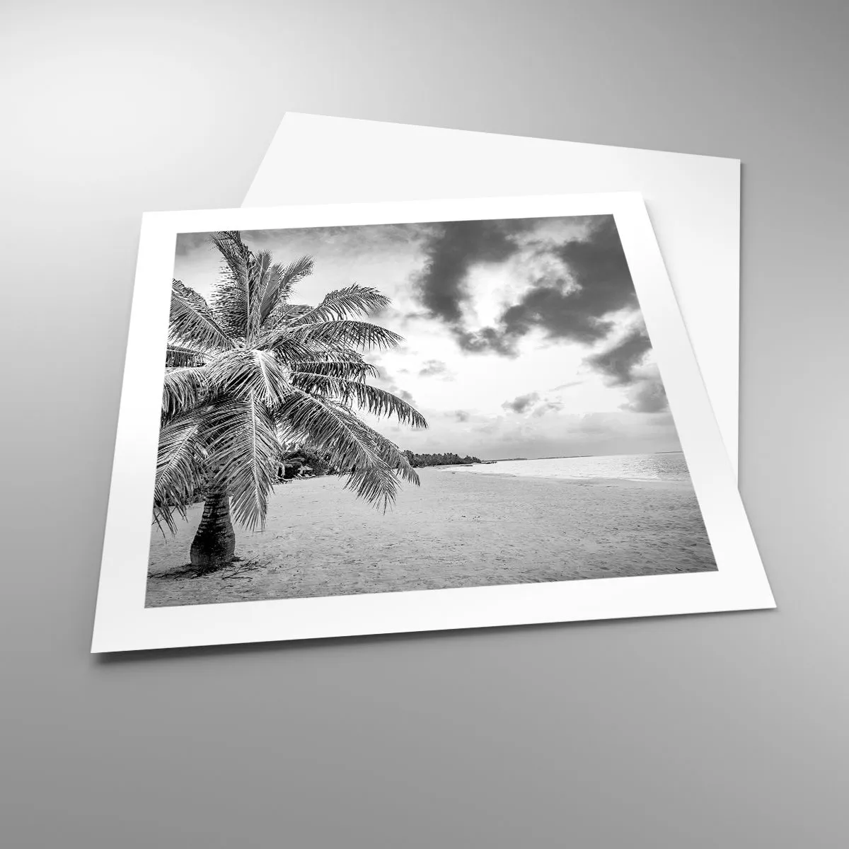 Affisch - När du längtar efter ensamheten... - 50x50 cm