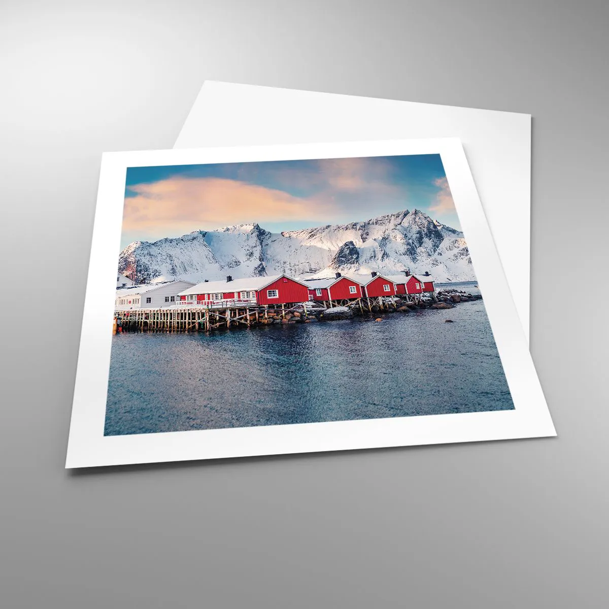 Poster - Atmosfera del nord - 50x50 cm