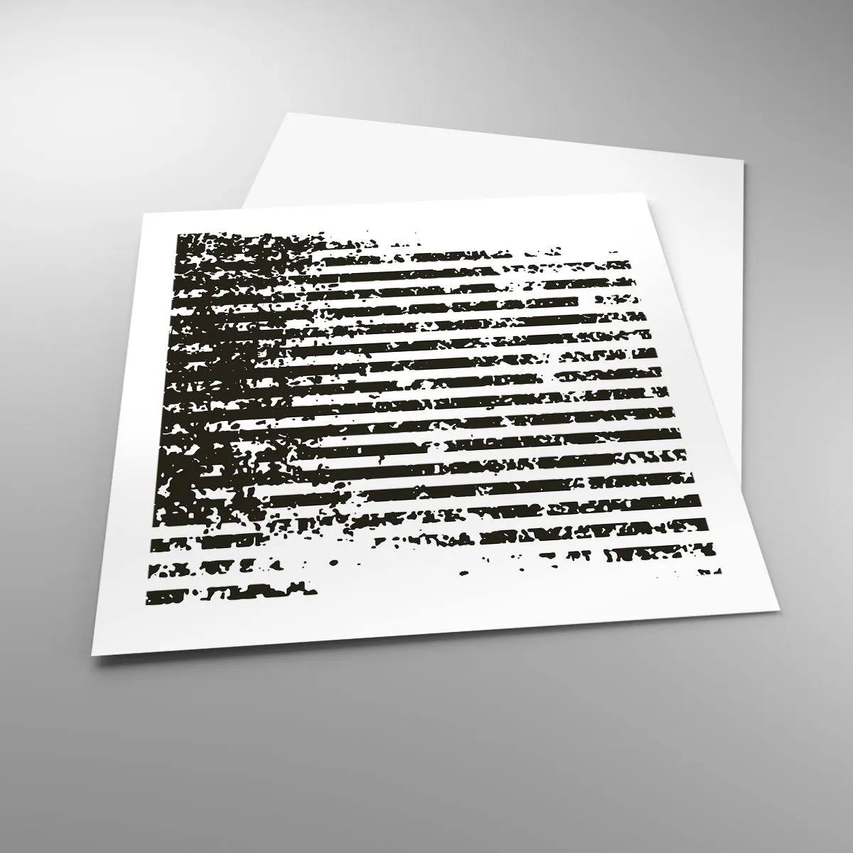 Plakat - Rytm i szum - 50x50 cm