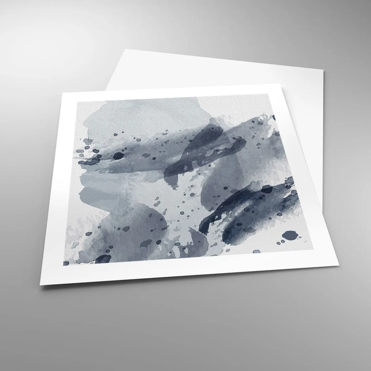 Affiche - Poster - Étude de la nature de l'eau - 50x50 cm