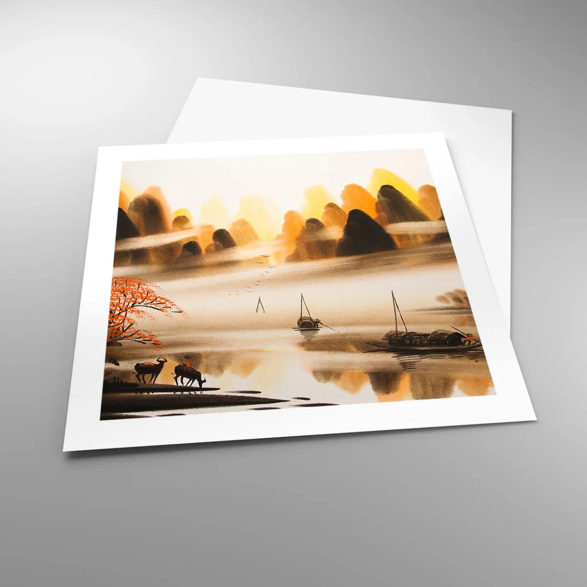 Poster - Further than Far East - 50x50 cm