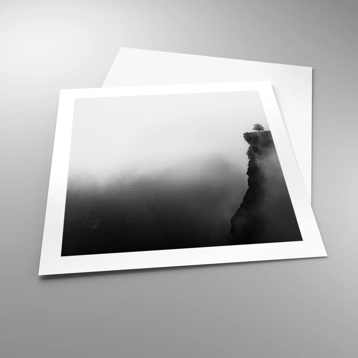 Poster - On the Edge of the World - 50x50 cm