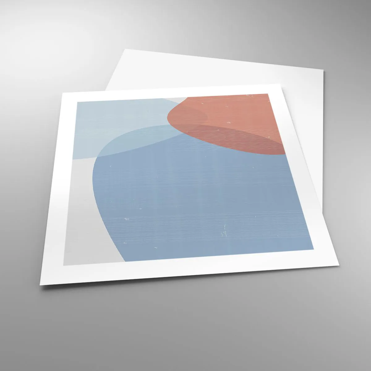 Poszter - Pasztell kapcsolatok - 50x50 cm