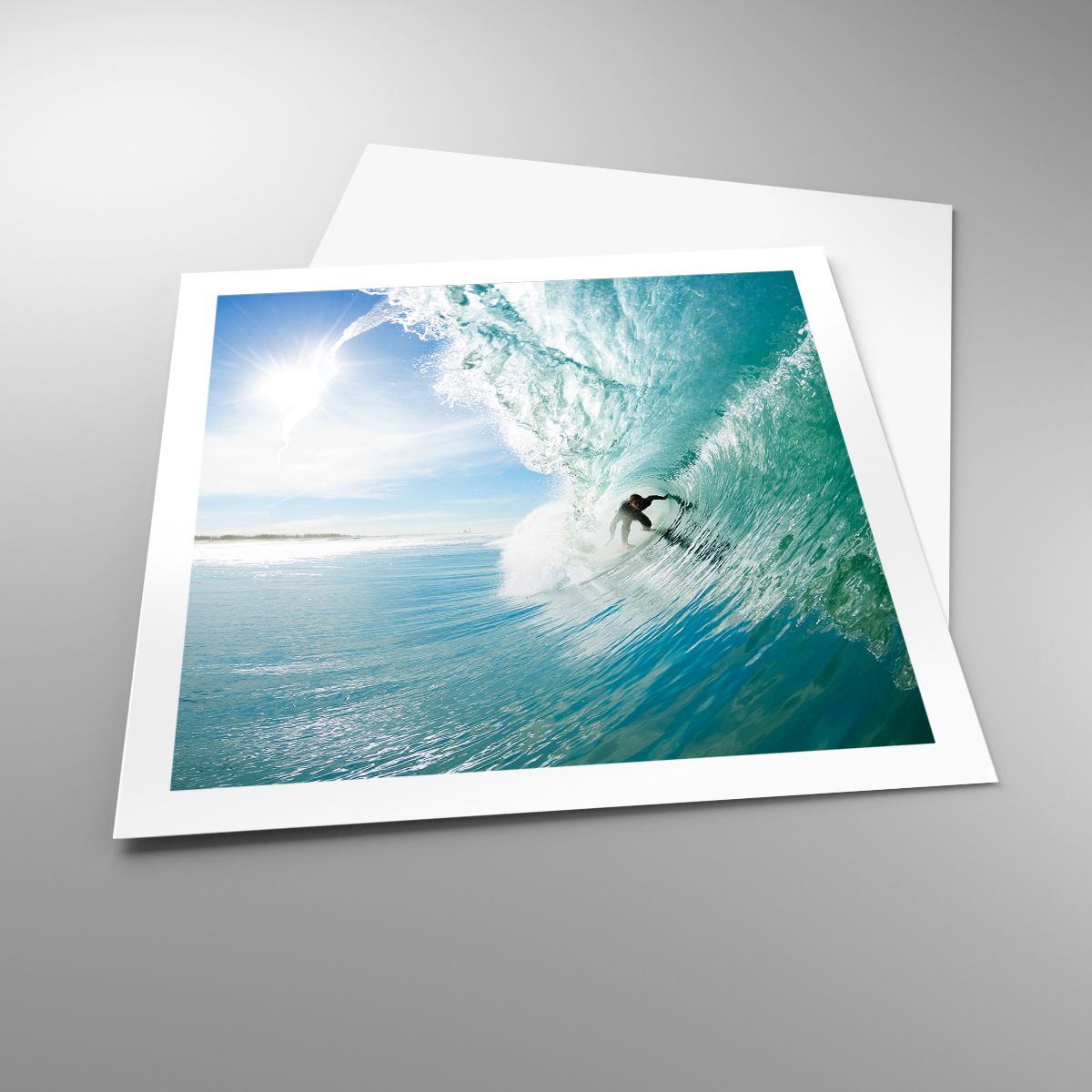 Affiche Paysage, Affiche Océan, Affiche Surfeur, Affiche Sport D'Eau, Affiche Hawaii
