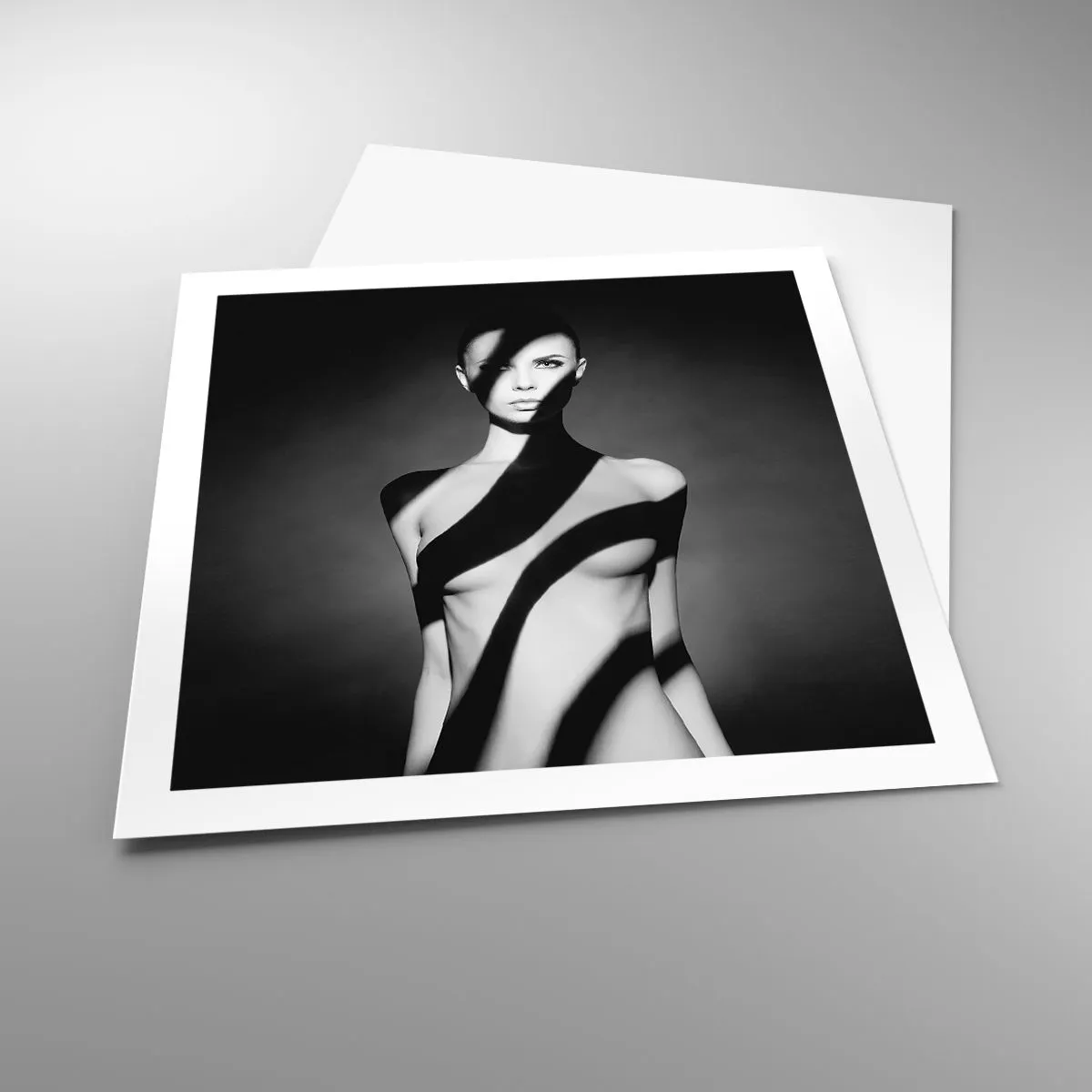 Affiche - Poster - Dans la brillance et l'ombre - 60x60 cm