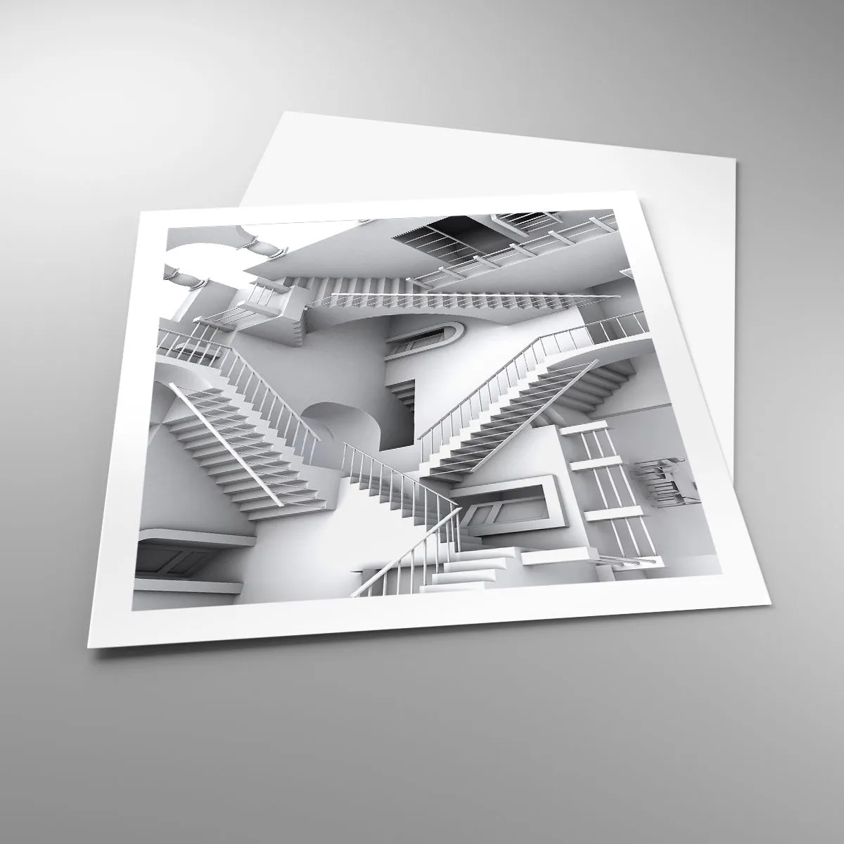 Poszter - A tér paradoxonjai - 60x60 cm