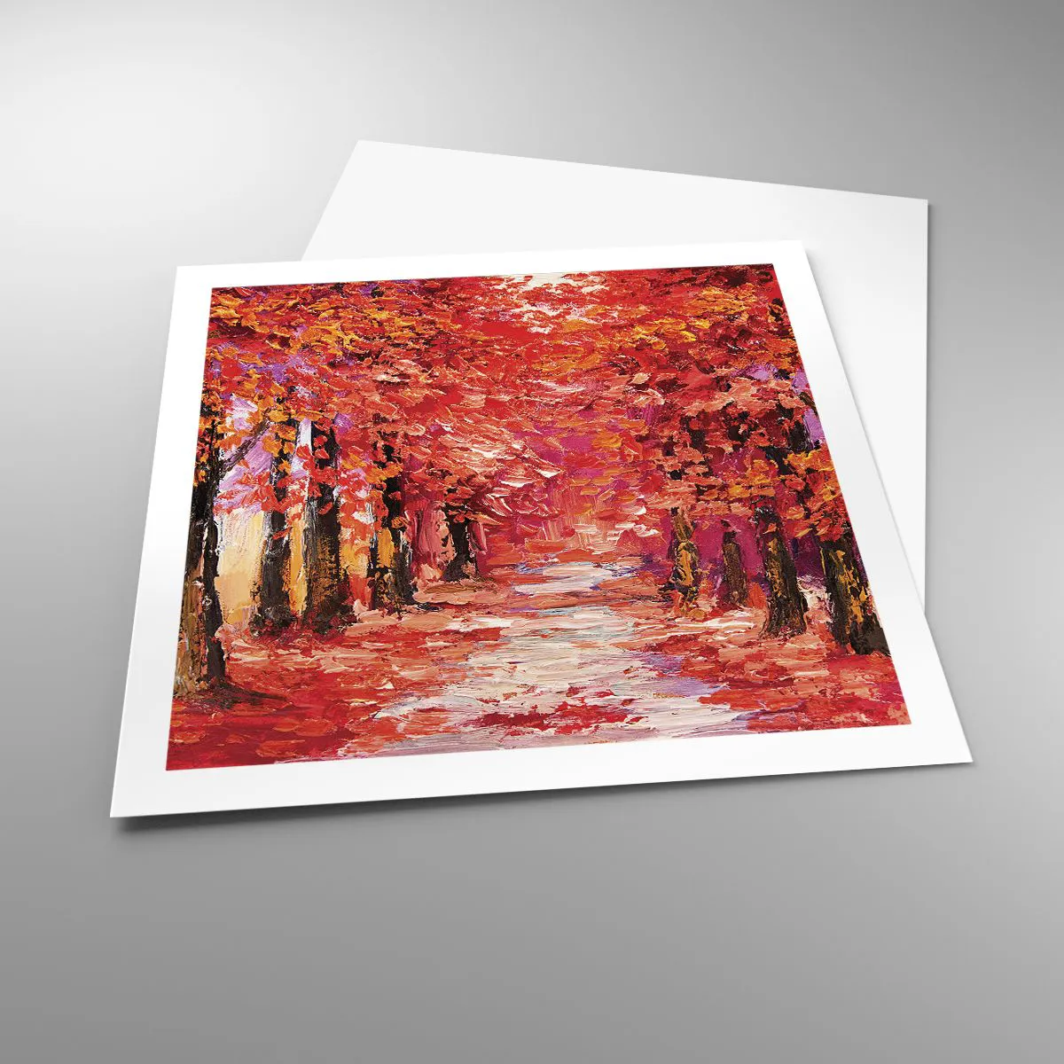 Affisch - Höstimpresion - 60x60 cm