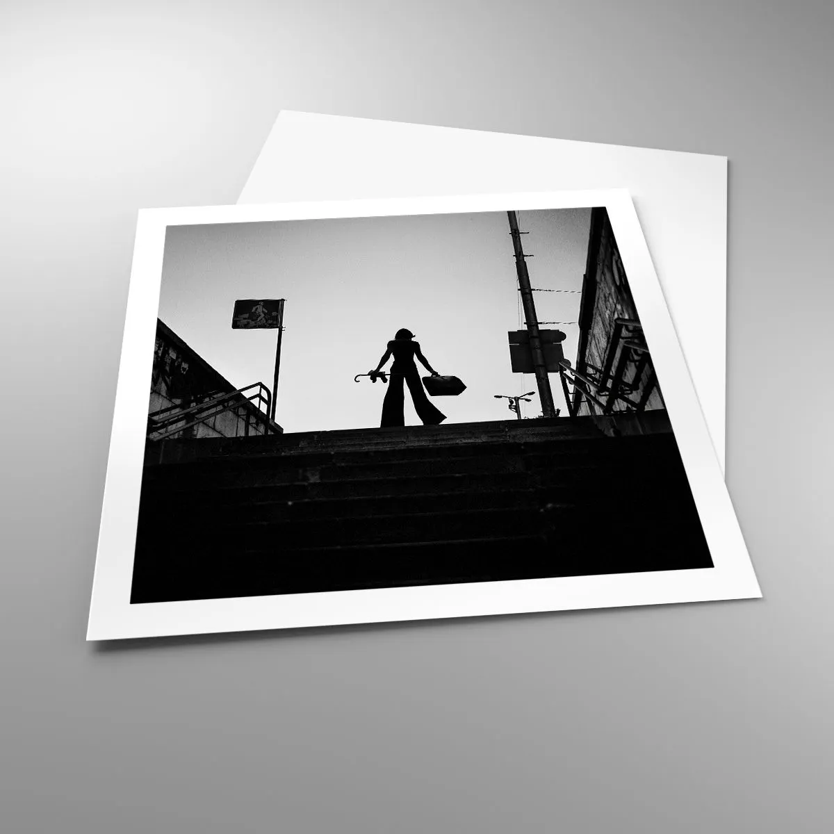 Poszter - Városi vándorlás - 60x60 cm