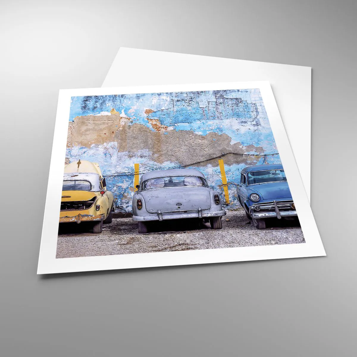 Poszter - Veteránok találkozása - 60x60 cm