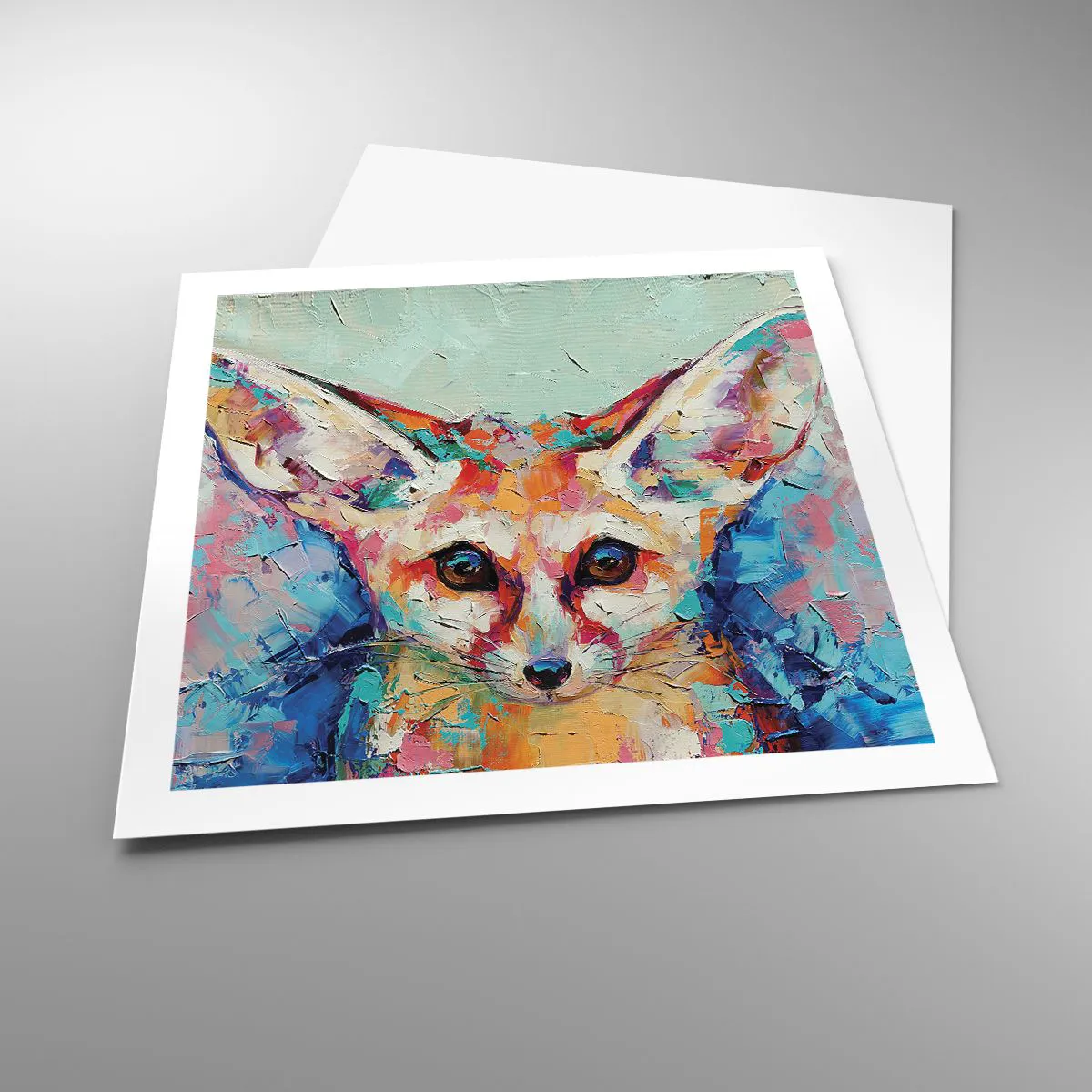 Poszter - Készen álltok rám? - 60x60 cm