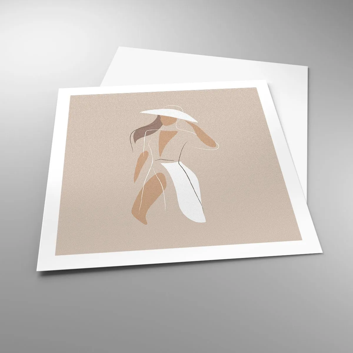 Plakat - Moda to zabawa - 60x60 cm