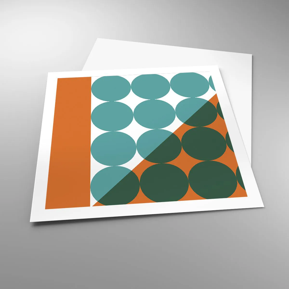 Poszter - Felfelé és átlósan - 60x60 cm