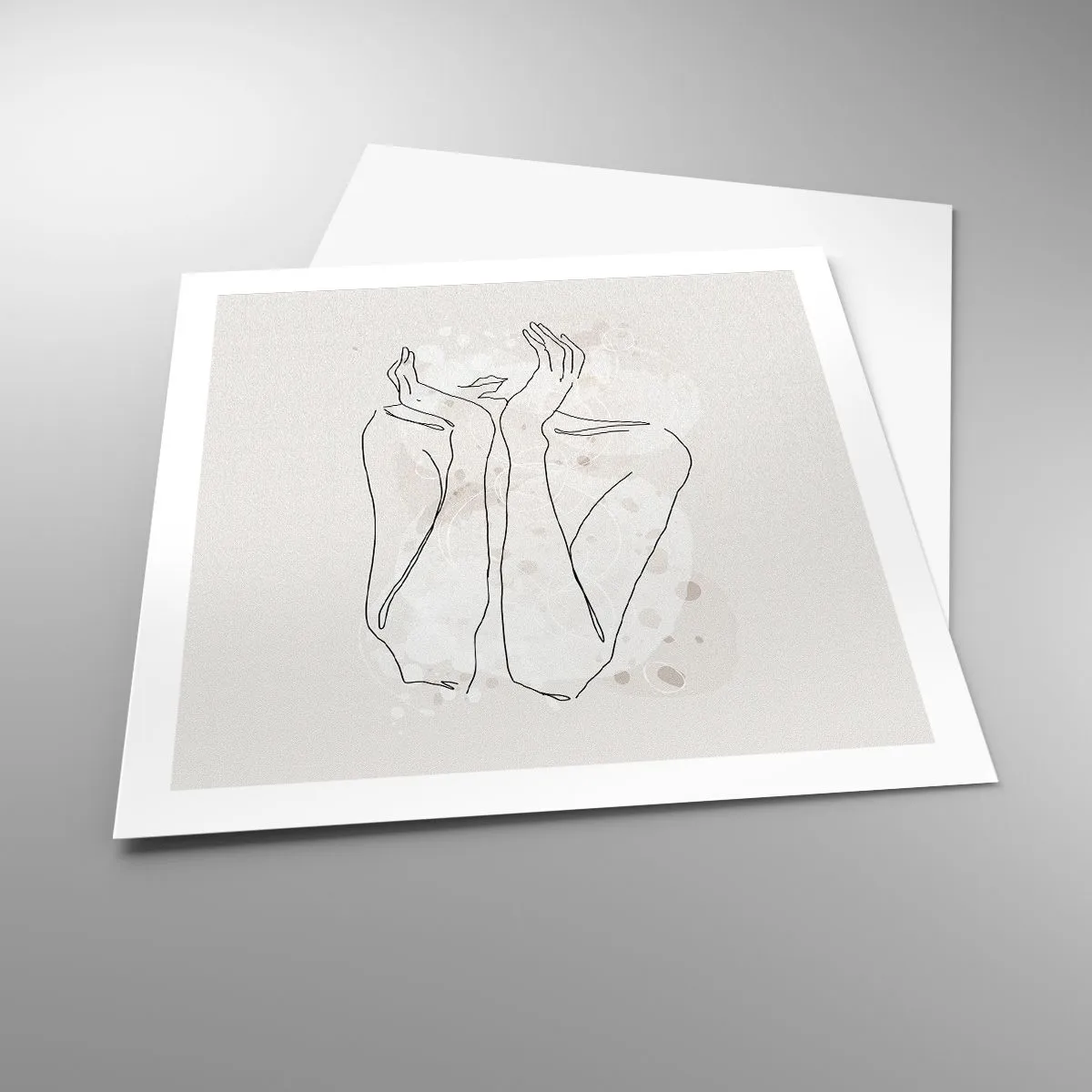 Plakát - Zasněný okamžik - 60x60 cm