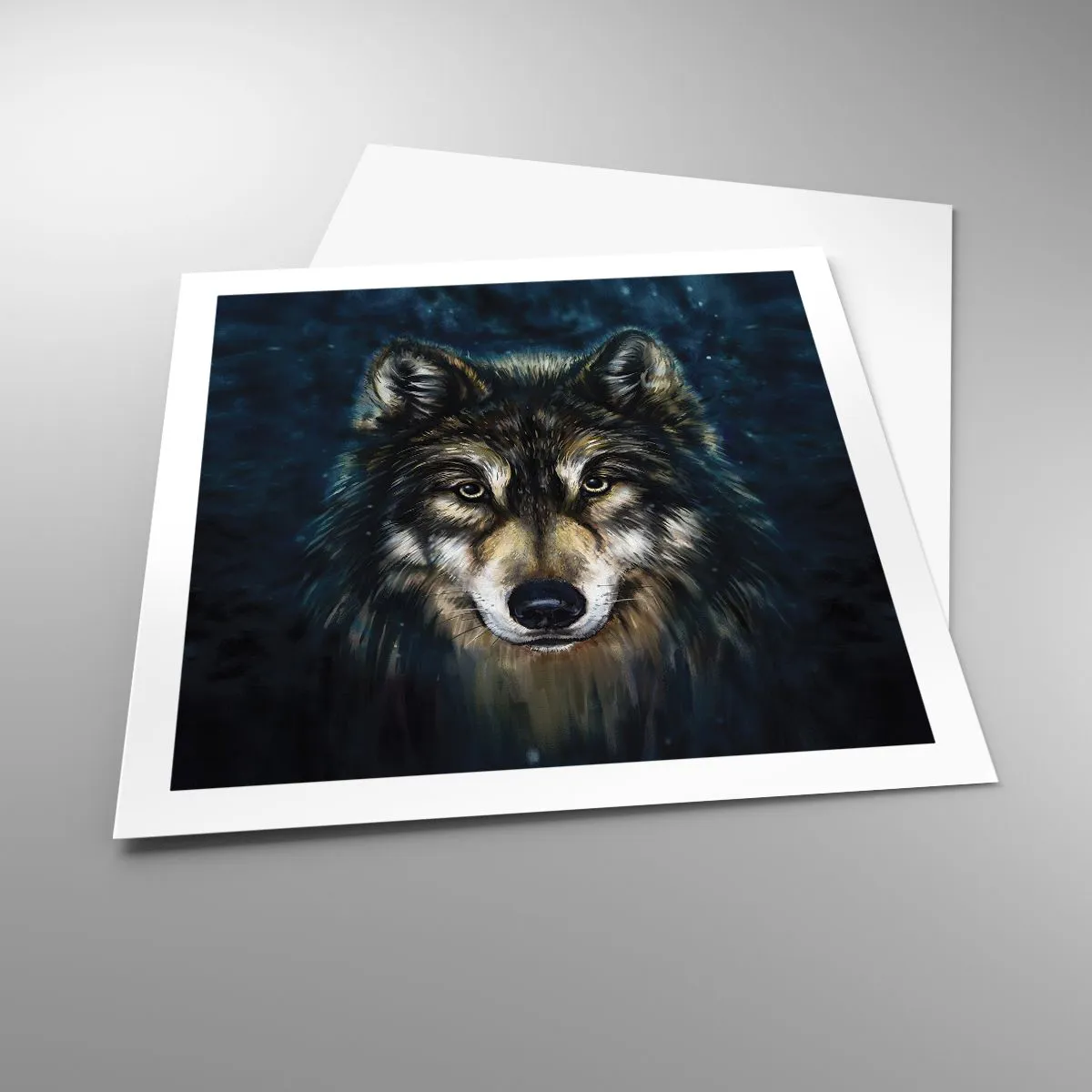 Poster - Alfa? en omega - 60x60 cm