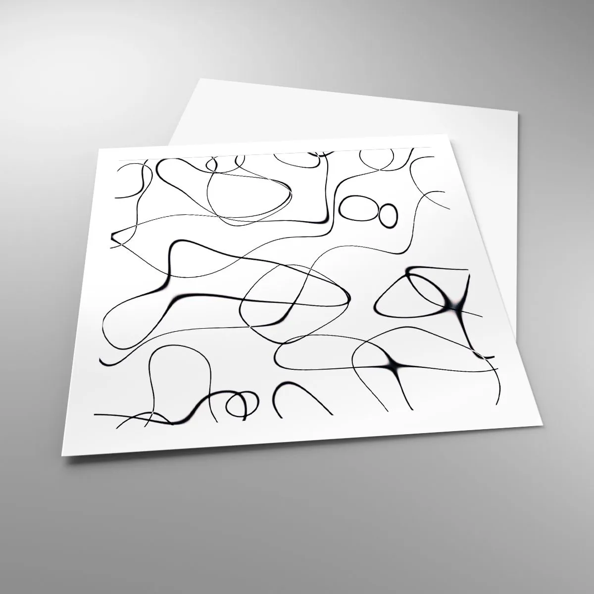 Poster - Life Paths, Trails of Fortune - 60x60 cm