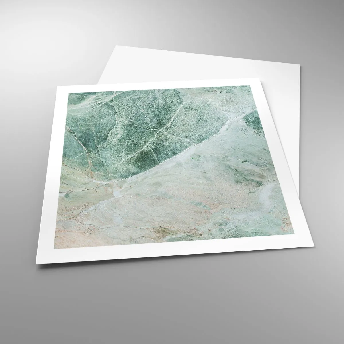 Poster - Noble Coolness of a Stone - 60x60 cm