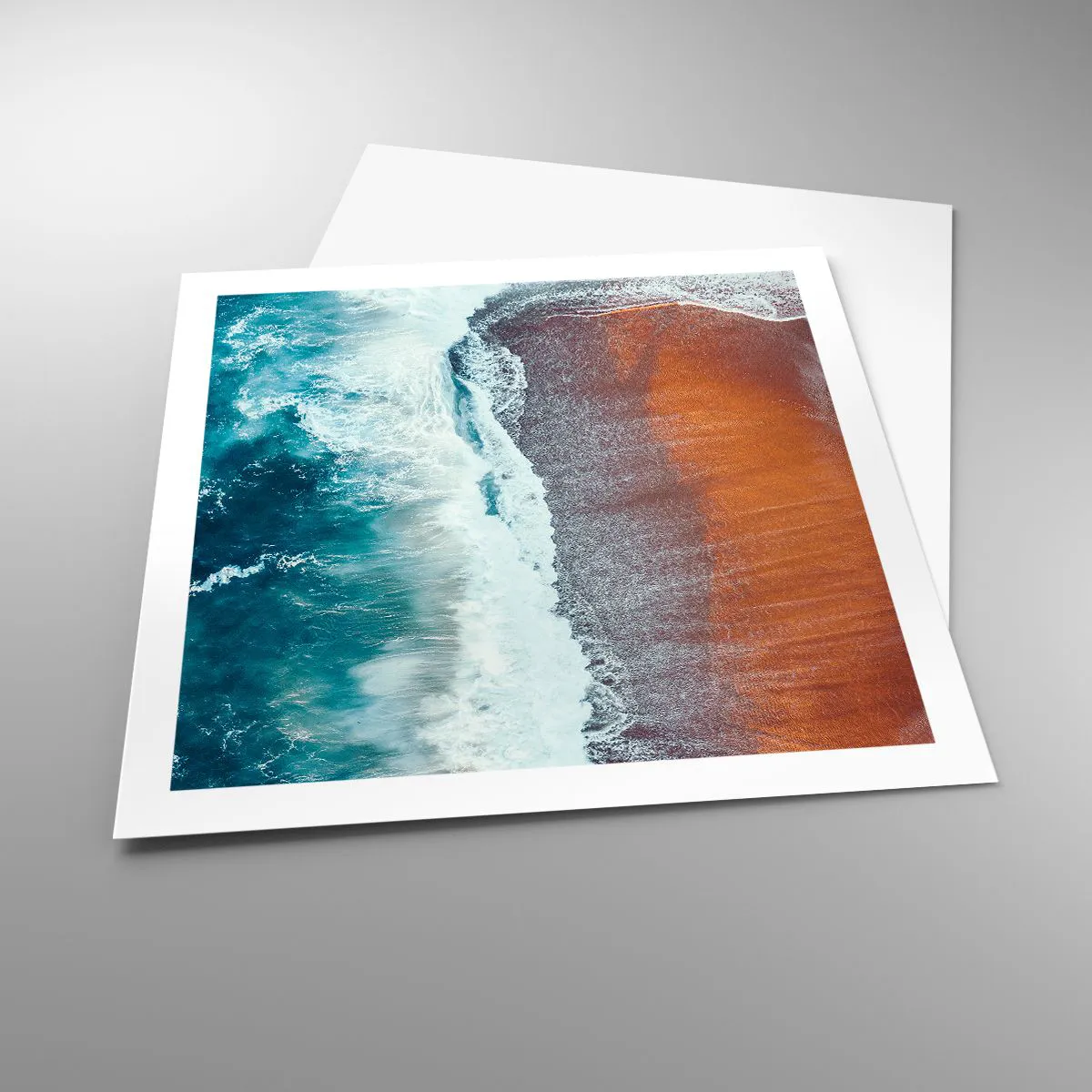 Plakat - Dotyk oceanu - 60x60 cm