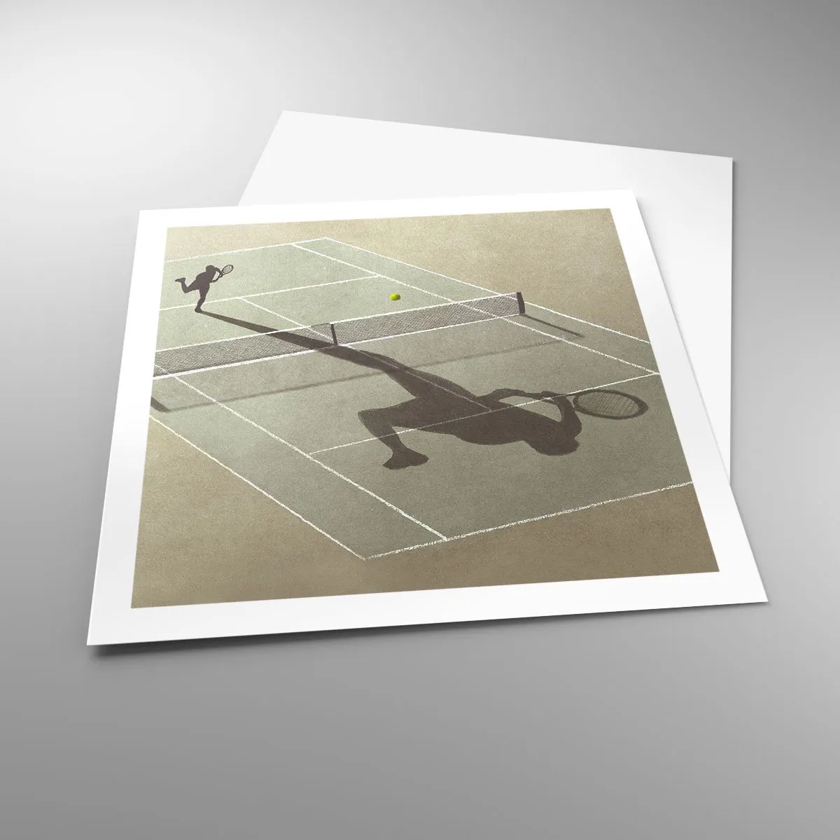 Plakat - Pokonać siebie - 60x60 cm